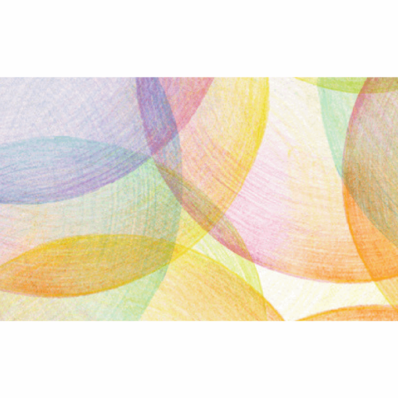Vase Dailie Insert | Pastel Circles - TingeDaily