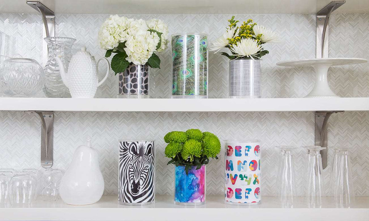 Vase Dailie Insert | Peacock - TingeDaily