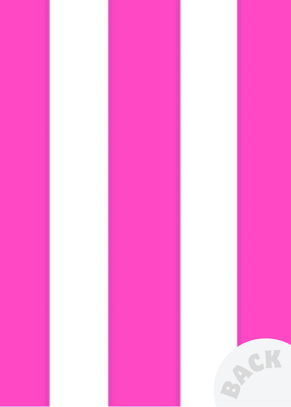 Menu Card | Pink Cabana