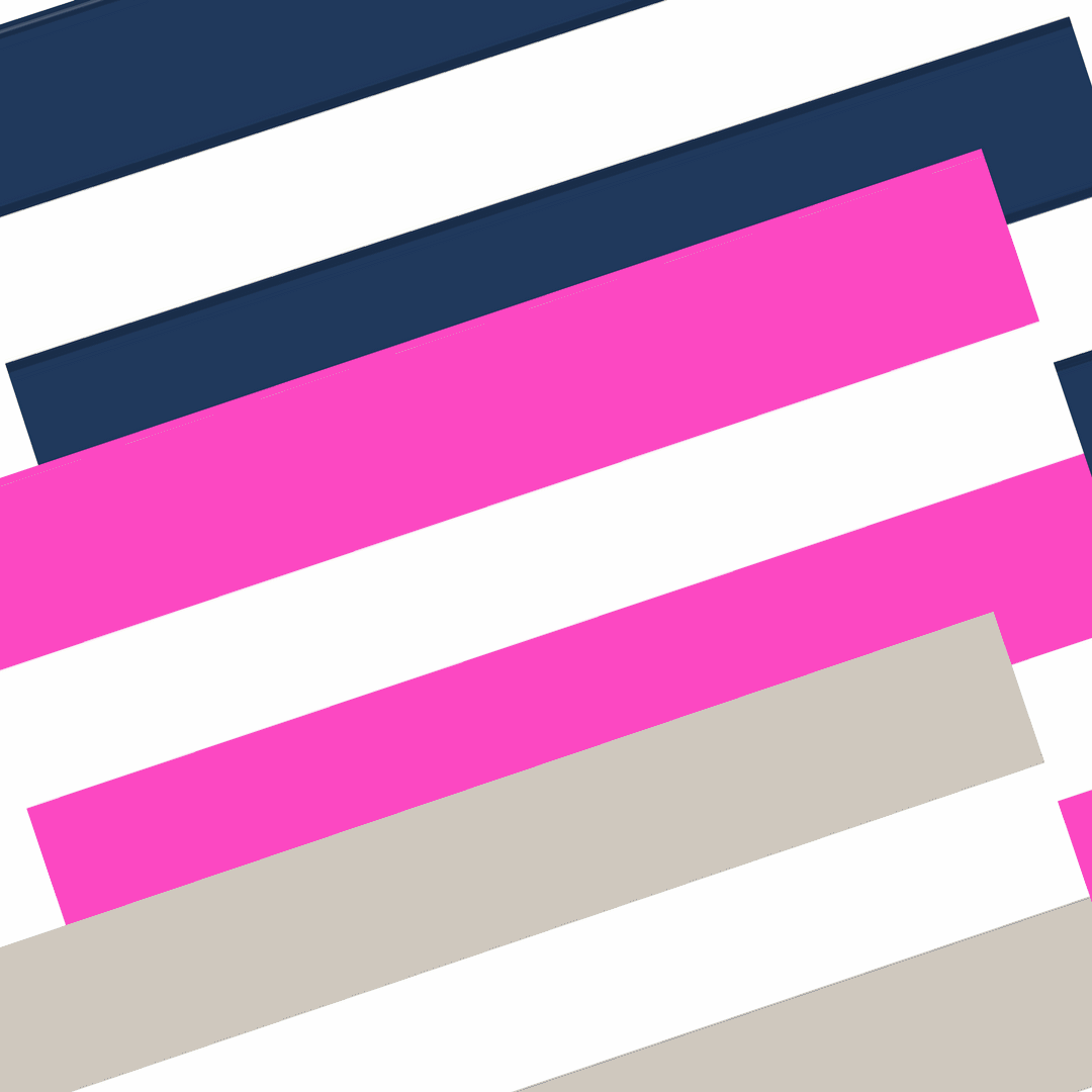 Tinge Daily Placemat Package (Cabana Stripe): 3 Sets of 4 Placemats - TingeDaily