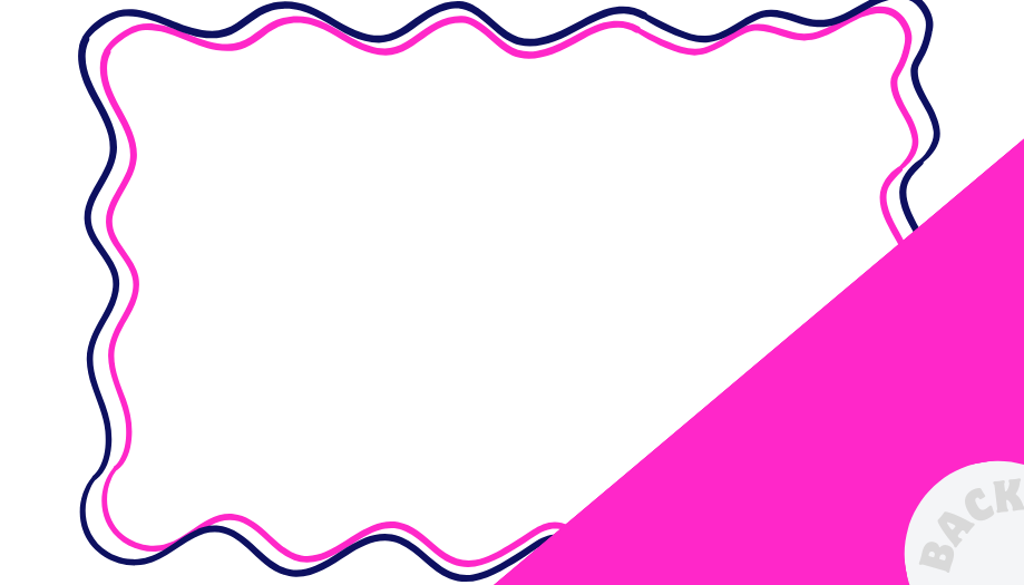 Place Cards | Hot Pink & Navy