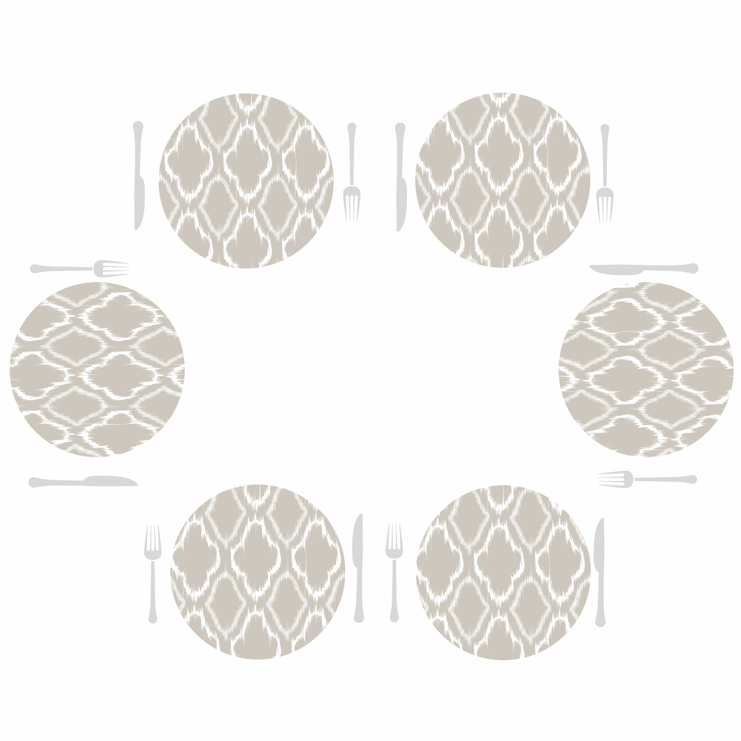 Round Dailies® | Linen Ikat (2-Pack) - TingeDaily