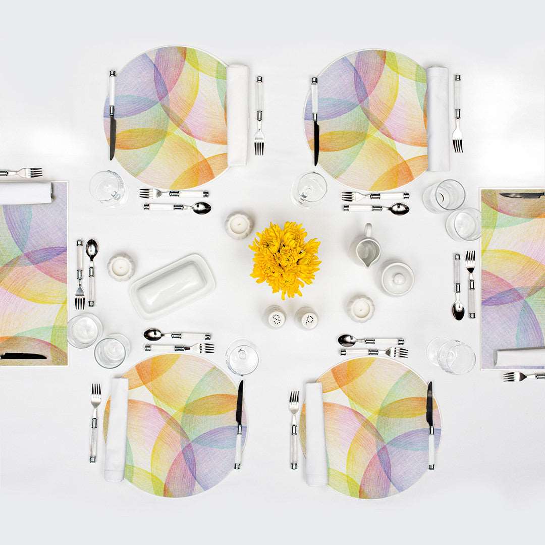 Rectangle Dailies® | Pastel Circles (2-Pack) - TingeDaily
