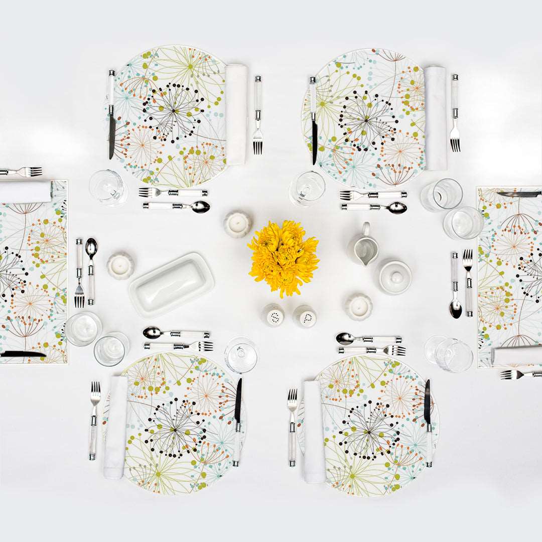 Spice Market Package | 6 Placemats + 18 Dailies® in 3 Prints - TingeDaily