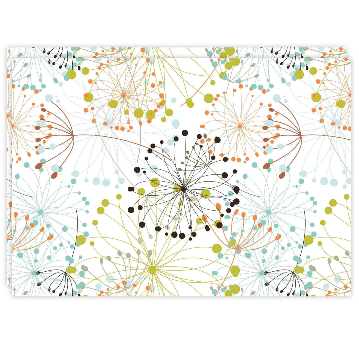 Rectangle Dailies® | Floral Pinwheels (2-Pack) - TingeDaily