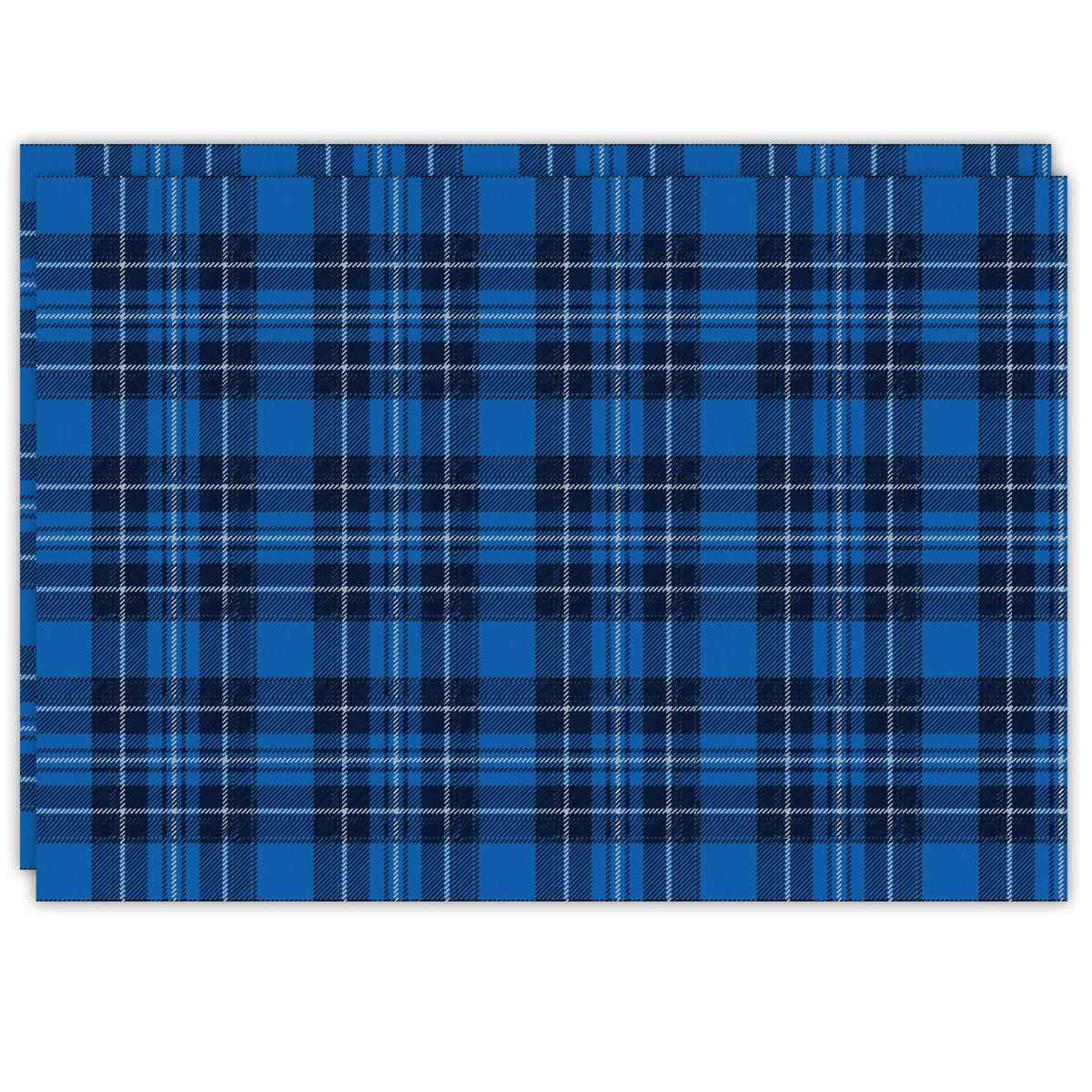 Rectangle Dailies® | Blue Tartan (2-Pack) - TingeDaily