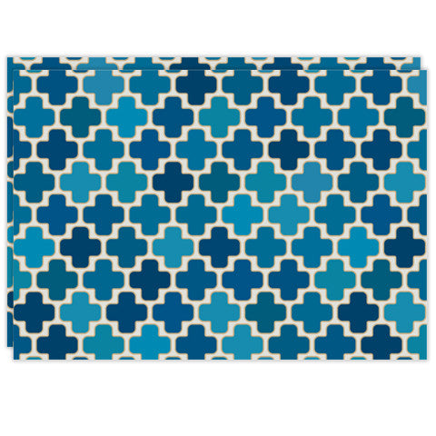 Rectangle Dailies® | Blue Mosaic (2-Pack) - TingeDaily
