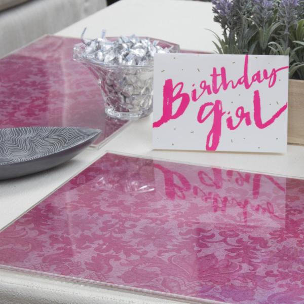 Rectangle Dailies® | Faded Pink Floral (2-Pack) - TingeDaily