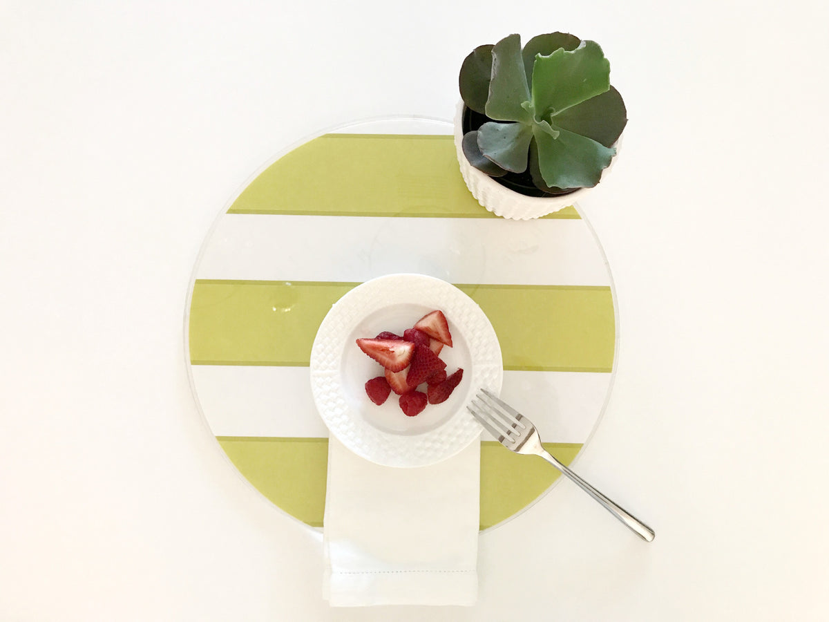 Round Dailies® | Citrus Cabana Stripe (2-Pack) - TingeDaily