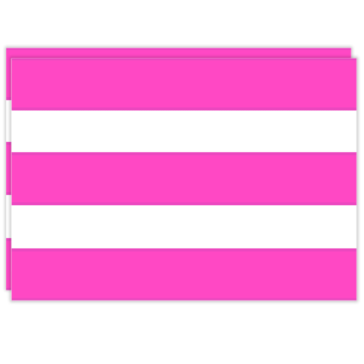 Tinge Daily Placemat Package (Cabana Stripe): 3 Sets of 4 Placemats - TingeDaily