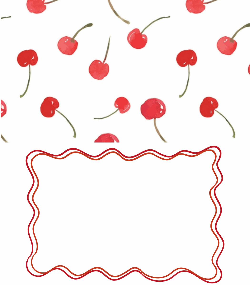 Place Cards | Cherries