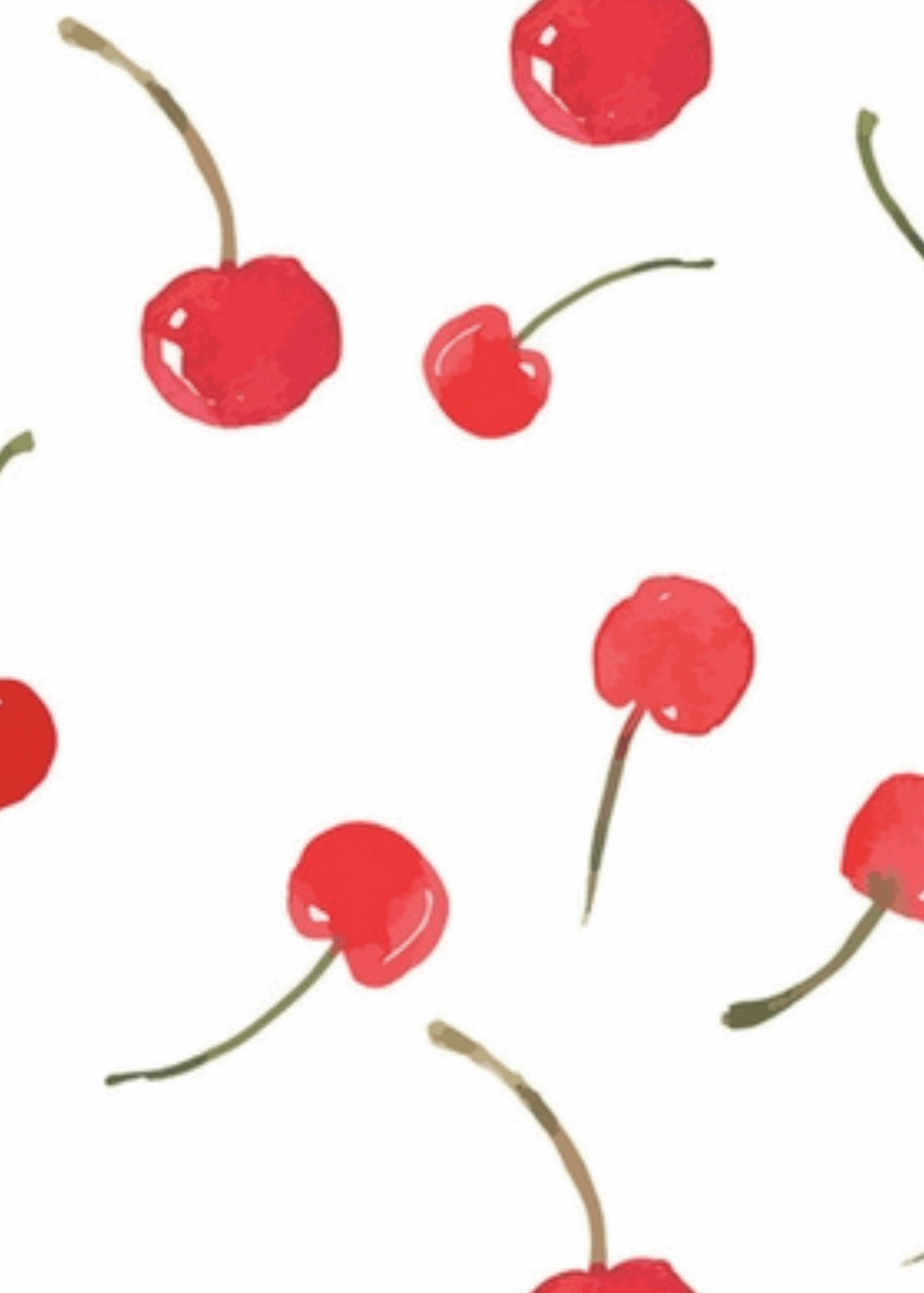 Menu Card | Cherries