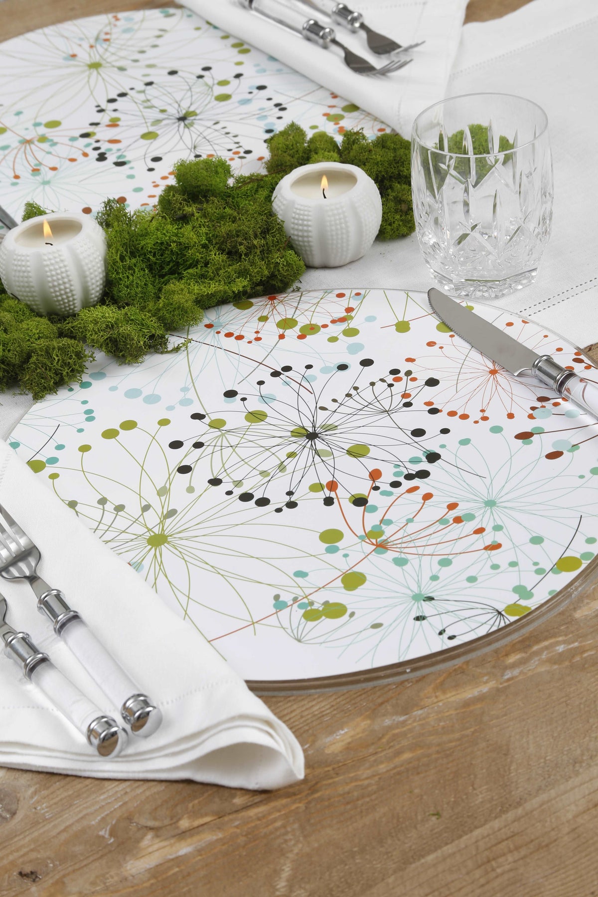 Round Dailies® | Floral Pinwheels (2-Pack) - TingeDaily