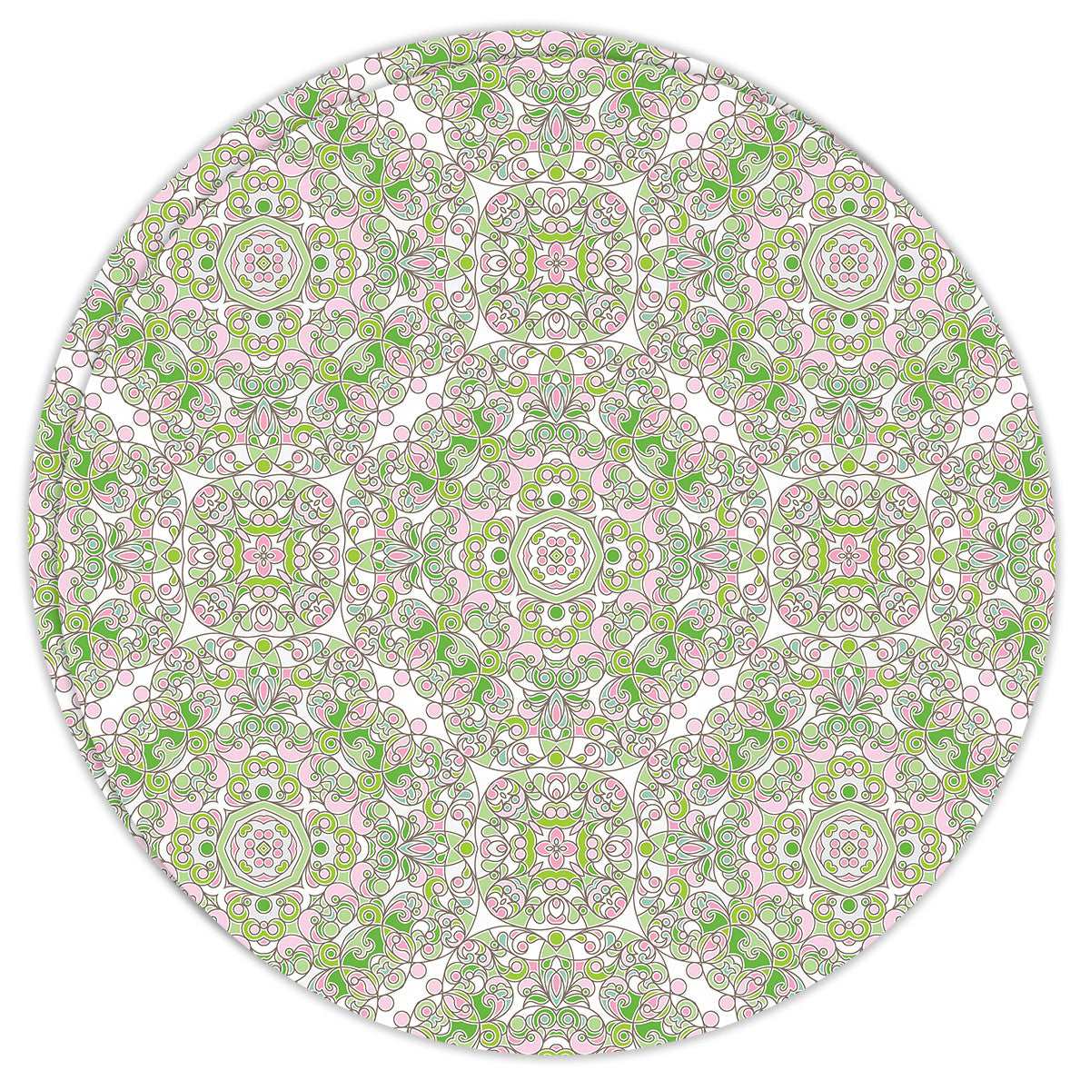 Round Dailies® | Mint Trellis (2-Pack) - TingeDaily