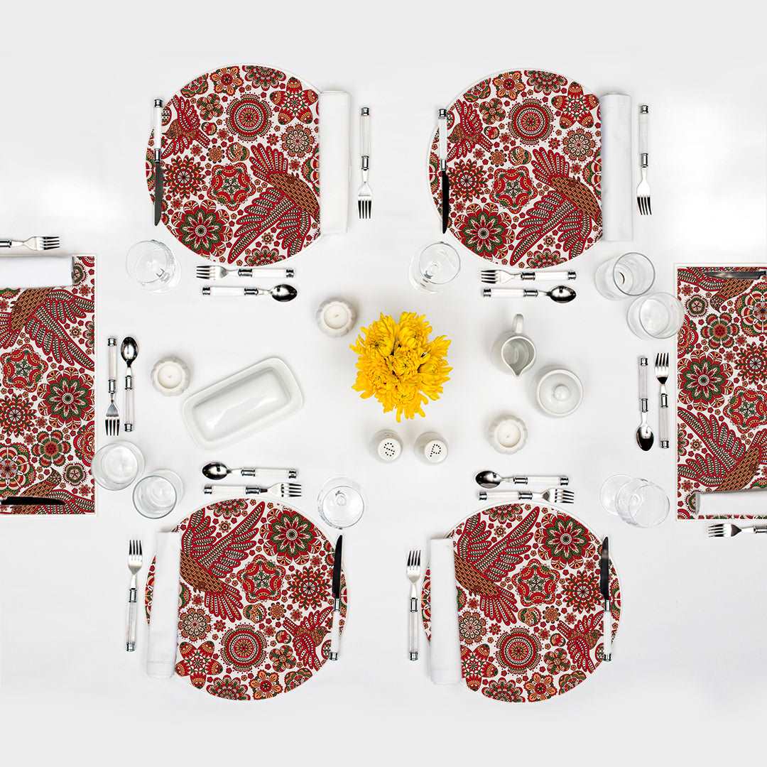 Spice Market Package | 6 Placemats + 18 Dailies® in 3 Prints - TingeDaily