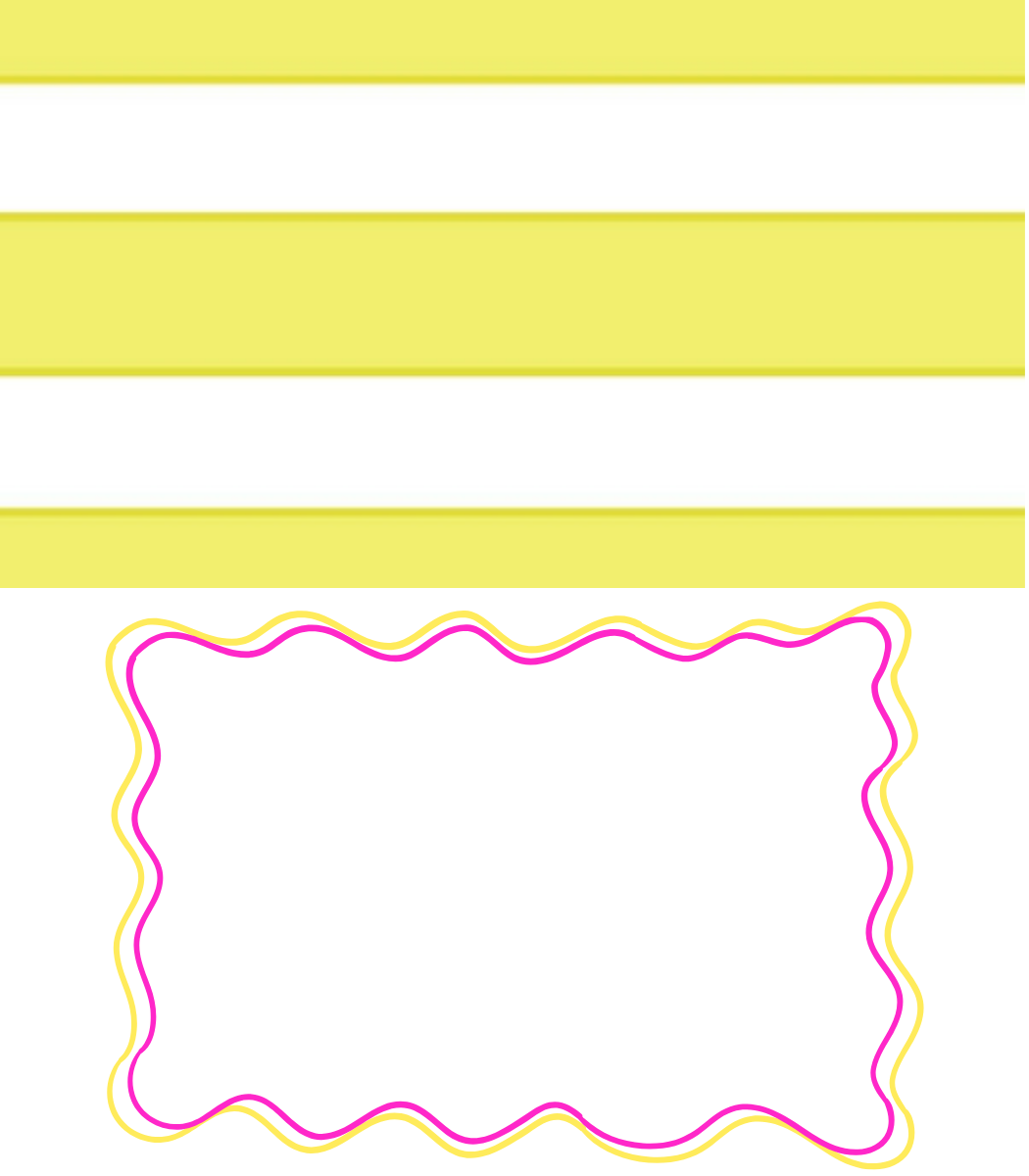 Place Cards | Hot Pink & Yellow