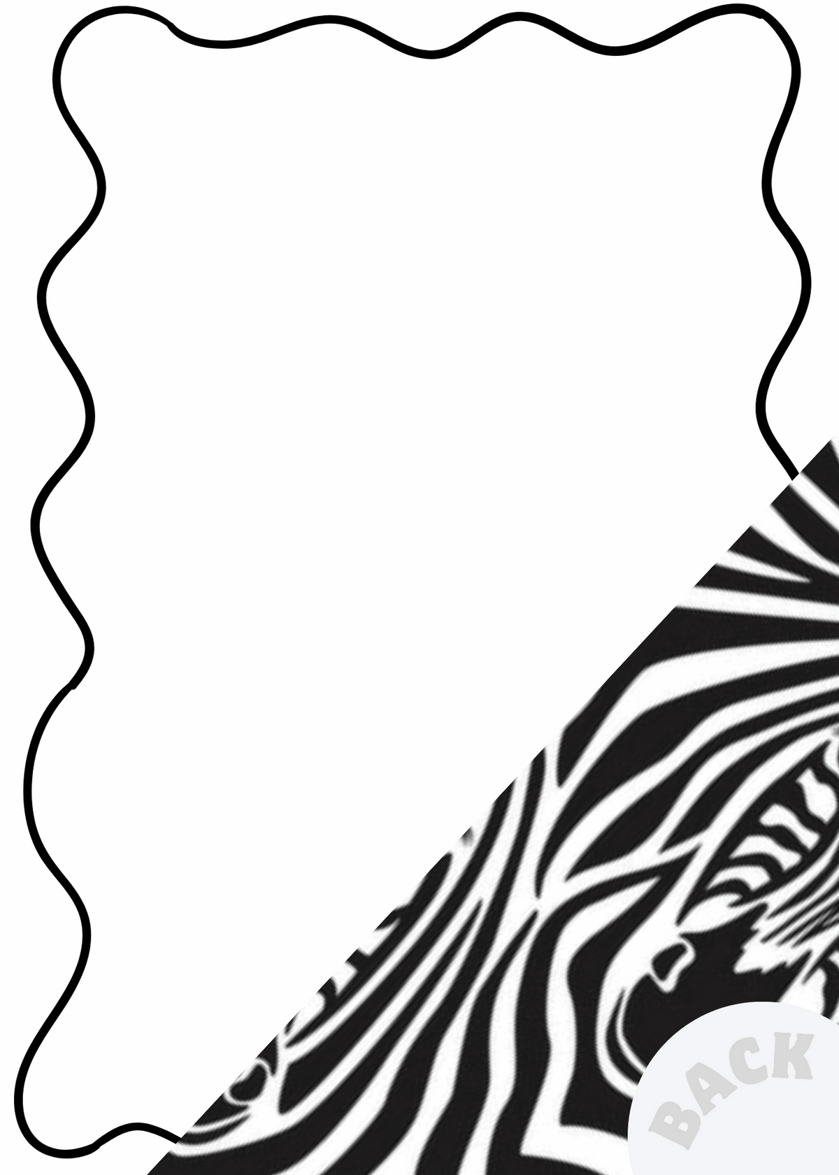 Menu Card | Zebra