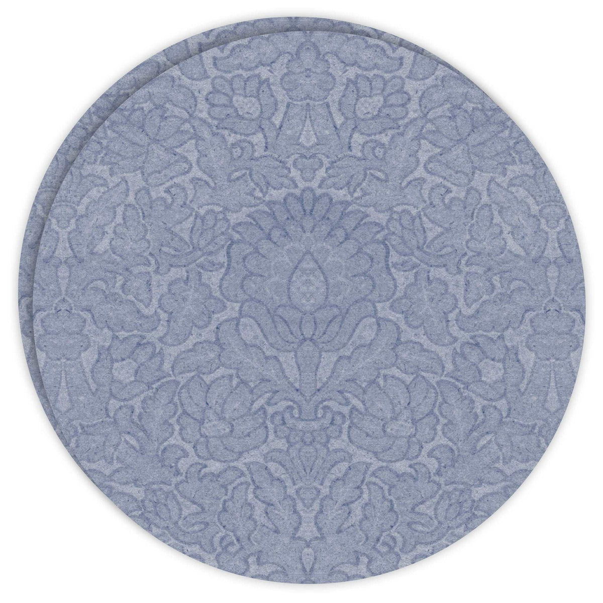 Round Dailies® | Faded Blue Floral (2-Pack) - TingeDaily