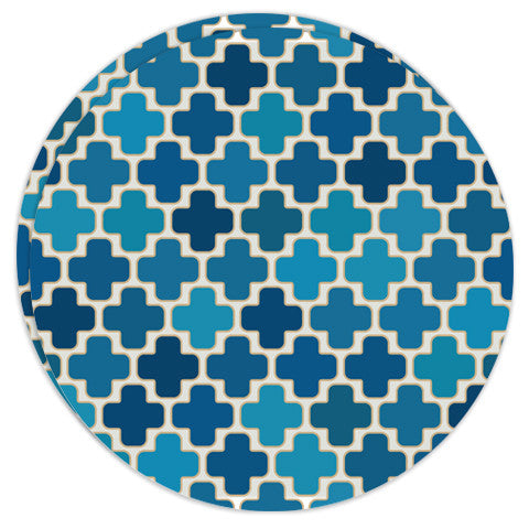 Round Dailies® | Blue Mosaic (2-Pack) - TingeDaily
