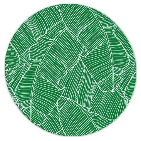 Round Dailies® | Green Palm Fronds (2-Pack) - TingeDaily