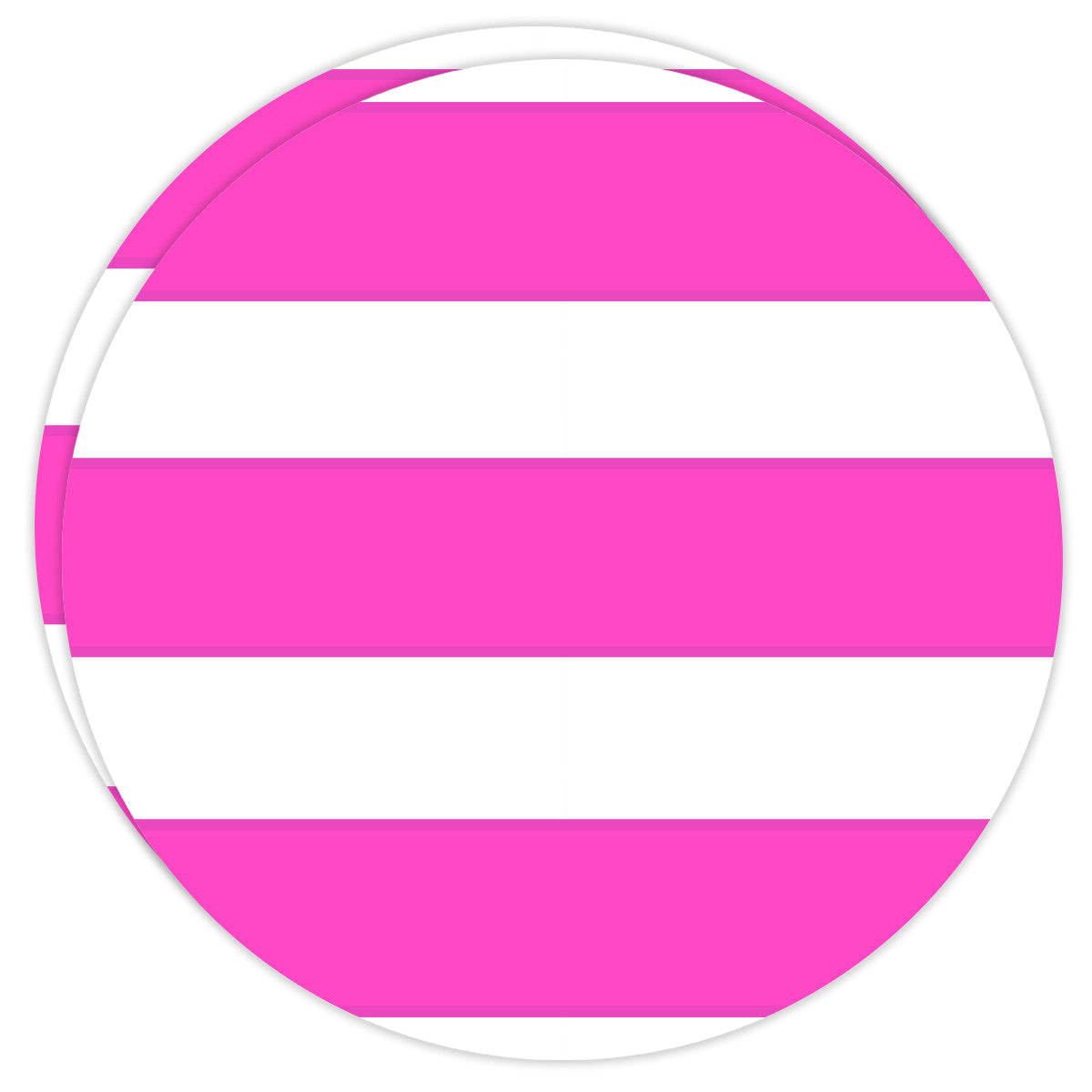 Round Dailies® | Pink Cabana Stripe (2-Pack) - TingeDaily