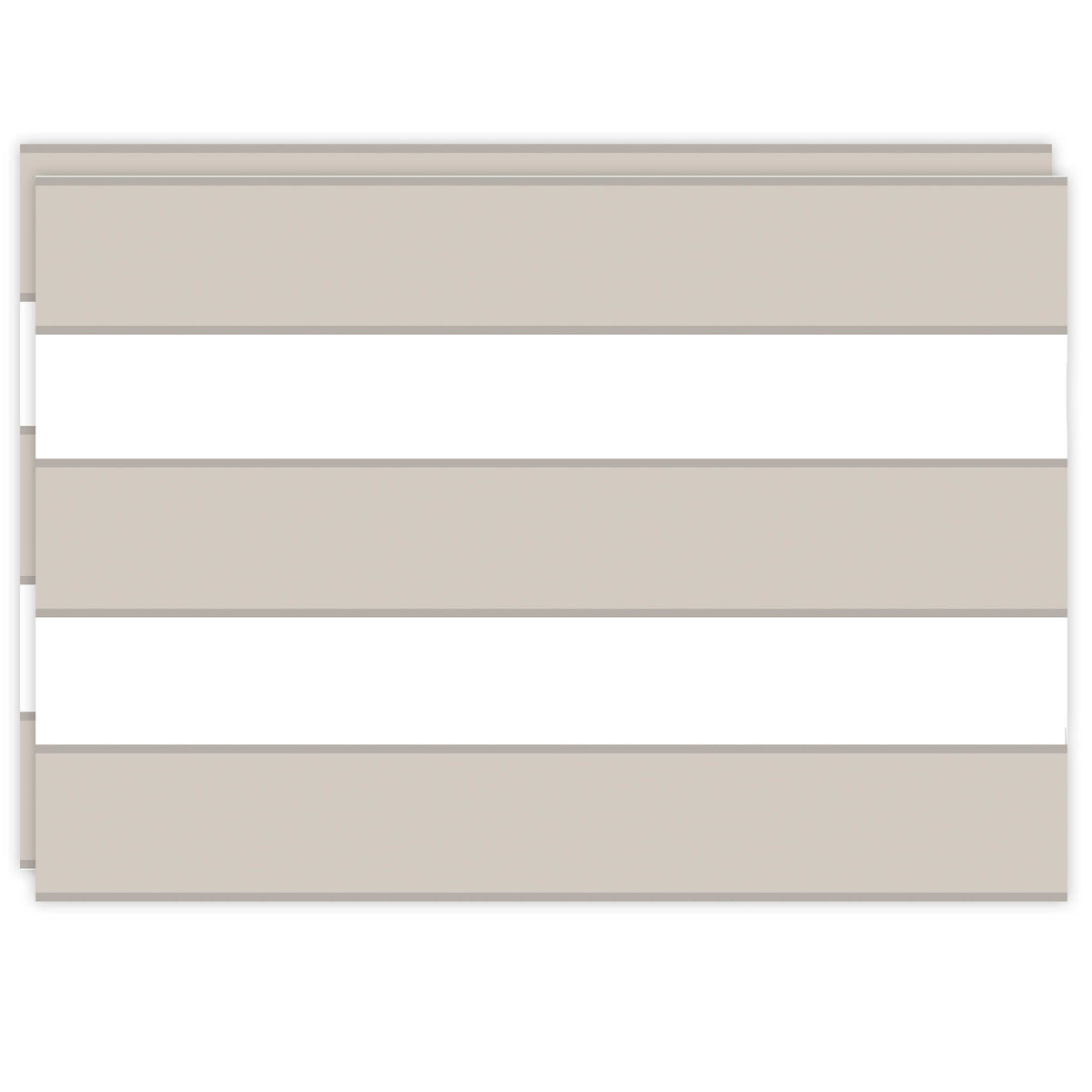 Rectangle Dailies® | Neutral Cabana Stripe (2-Pack) - TingeDaily